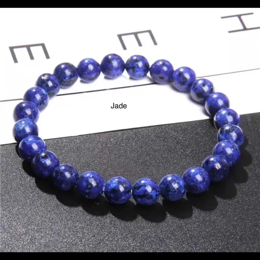 NATURAL STONE STRETCH BRACELETS‎
